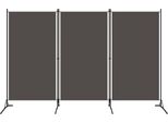 Syfax™ Paravento A 3 Pannelli Antracite 260X180 Cm