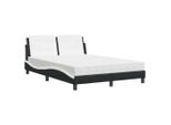 Syfax™ Giroletto Senza Materasso Zadar Nero E Bianco 120X200 Cm In Pelle Finta