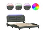 Syfax™ Giroletto Con Led Senza Materasso Hvar 160X200 Cm Tessuto