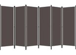 Syfax™ Paravento A 6 Pannelli Antracite 300X180 Cm