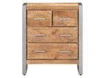 Syfax™ Credenza 60X35X70 Cm In Legno Di Mango Grezzo