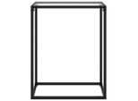 Syfax™ Tavolo Consolle Trasparente 60X35X75 Cm In Vetro Temperato