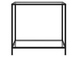 Syfax™ Tavolo Consolle Trasparente 80X35X75 Cm In Vetro Temperato