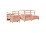 Syfax™ Set Divani Da Giardino 7 Pz In Legno Massello Abete Douglas