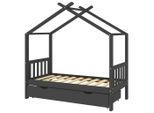 Syfax™ Giroletto Per Bambini Con Cassetto In Legno Di Pino 80X160Cm