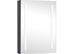 Syfax™ Armadietto Bagno Con Specchio E Led 50X13X70 Cm
