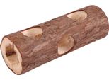 Tunnel In Legno Per Animali - Tubo Di Esercizio Da Masticare Per Conigli Furetti Criceti Cavie (L)