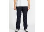 Volcom Solver - Jeans Straight Fit Nero 33 / 32 Uomo Nero 33