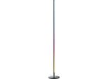 Govee Lampada Da Terra A Led Che Illumina Il Soggiorno, Lampada Da Terra Wifi Dimmerabile, Funziona Con Alexa E Google Assistant, 16 Milioni Di Colori, Modalità Musicali Nero