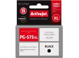 Activejet AC-575NX Ink For Canon Printer, Replacement Canon PG-575XL; Supreme; 16,5 Ml; Black