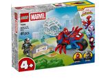 Lego ǀ Marvel Spidey E I Suoi Super Amici Spidey In Moto Contro Rhino - Giocattolo Supereroe Con Moto E 2 Minifigure - Regalo Per Bambini Dai 4 Anni In Su E Fan Della Serie - 11206