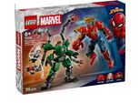 Lego | Mech Duel: Spider-Man Vs Doc Ock - Supereroe Giocattolo Con 2 Action Figure, 3 Minifigure, Shooter - Gioco Di Costruzione Per Bambini - Regalo Per Ragazzi Dai 6 Anni In Su E Ragazze - 76338