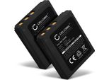 Cellonic, Batteria Per Fotocamera Compatibile Con Traveler DC-8500, DC-8600, DC-XZ6 (1250Mah, 3.7V) 2X