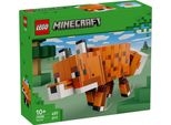 Lego Minecraft La Volpe - Figura Animale Puzzle In 3D Con Accessori - Decorazione Da Gioco Per La Camera Da Letto O La Sala Giochi - Giocattolo Per Compleanno Per Ragazzi, Ragazze E Fan Dai 10 Anni In Su - 21588