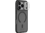 Custodia Per Iphone 17 Pro, Nillkin Camshield Pro Magnetic Con Magsafe, Nera E Trasparente