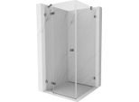 Mexen Lunar Cabina Doccia Battente Sinistra 70 X 70 Cm, Trasparente, Gun Metal - 834-070-070-95-00-L
