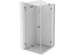 Mexen Lunar-F Cabina Doccia Pieghevole Sinistra 80 X 80 Cm, Trasparente, Gun Metal - 836-080-080-95-00-L