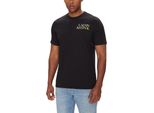 Calvin Klein T-Shirt Uomo Stampa Nera Autunno-Inverno : Taglia - Xxl Taglia: Xxl