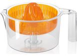 Spremiagrumi Bosch MUZ5ZP1, In Plastica, Lavabile In Lavastoviglie, Cestello Di Raccolta Con Cono Di Pressione E Vaschetta Di Raccolta, Trasparente, Adatto Per Robot Da Cucina