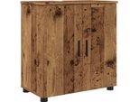 Vidaxl Mobile Da Bagno In Legno Recuperato 61 X 35 X 64 Cm Materiale A Base Di Legno