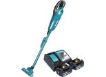Aspiratore A Batteria Makita Dcl 283 Frf 18 V 0,73 L Brushless + 2X Batteria 3,0 Ah + Caricabatterie