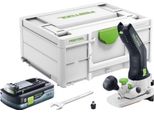 Modulo Batteria Festool Mfkc 700 Ka Eb-Basic Fresatrice Per Bordi 18 V 8 Mm Brushless + 1X Batteria 4,0 Ah + Systainer - Senza Caricabatteria