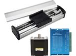 Tavola Scorrevole Cnc, Vite A Ricircolo Di Sfere SFU1605, Corsa 300 Mm, QMF90-1,2 Nm Chiuso, SFU1605-300 Mm Di Corsa
