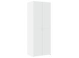 Syfax™ Credenza Bianca 70X42,5X185 Cm In Legno Ingegnerizzato