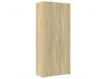 Syfax™ Credenza Rovere Sonoma 80X42,5X185 Cm In Legno Ingegnerizzato