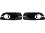 Griglia Per Fendinebbia, In Plastica Abs Resistente, Adatta Al Modello Standard Audi Q5, Come Illustrato