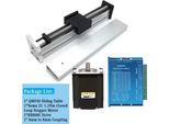 Tavola Scorrevole Cnc, Vite A Ricircolo Di Sfere SFU1605, Corsa 300 Mm, Qmf40-1,2Nm Chiuso, SFU1605-200 Mm Di Corsa