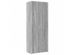 Syfax™ Credenza Grigio Sonoma 70X42,5X185 Cm In Legno Ingegnerizzato