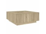 Syfax™ Tavolino Salotto Rovere Sonoma 100X100X40 Cm Legno Multistrato
