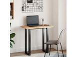 Syfax™ Piano Scrivania Non Trattato 80X50X2Cm Legno Massello Di Acacia