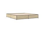 Syfax™ Giroletto Rovere Sonoma 200X200 Cm In Legno Multistrato Metallo