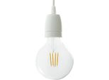 Creative Cables - Kit Portalampada E27 In Porcellana - Bianco