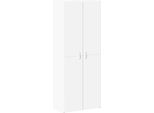 Syfax™ Schedario Bianco 60X32X153 Cm In Truciolato