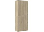 Syfax™ Credenza Rovere Sonoma 70X35X180 Cm In Legno Multistrato