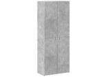 Syfax™ Schedario Grigio Cemento 60X32X153 Cm In Truciolato