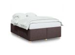 Syfax™ Giroletto Senza Materasso Marrone Scuro 160X200 Cm Tessuto