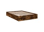 Syfax™ Giroletto Con Cassetti Rovere Fumo 140X190 Cm Legno Multistrato