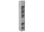 Syfax™ Mobile Sottile Grigio Sonoma 30X42,5X225 Cm In Truciolato