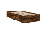 Syfax™ Giroletto Con Cassetti Rovere Fumo 90X190 Cm Legno Multistrato