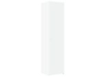 Syfax™ Credenza Bianca 45X42,5X185 Cm In Legno Ingegnerizzato