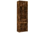 Syfax™ Armadietto Rovere Fumo 70X42,5X225 Cm In Legno Multistrato