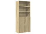 Syfax™ Credenza Rovere Sonoma 80X42,5X185 Cm In Legno Multistrato