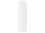 Syfax™ Credenza Bianca 40X42,5X185 Cm In Legno Ingegnerizzato