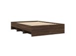 Syfax™ Giroletto Senza Materasso Rovere Marrone 120X200 Cm Truciolato