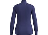 Odlo Bl Top Turtle Neck L/S Active Warm Long-Sleeved Thermal Underwear Size S Blue