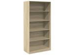 Syfax™ Armadio Rovere Sonoma 100X50X200 Cm In Legno Tecnico